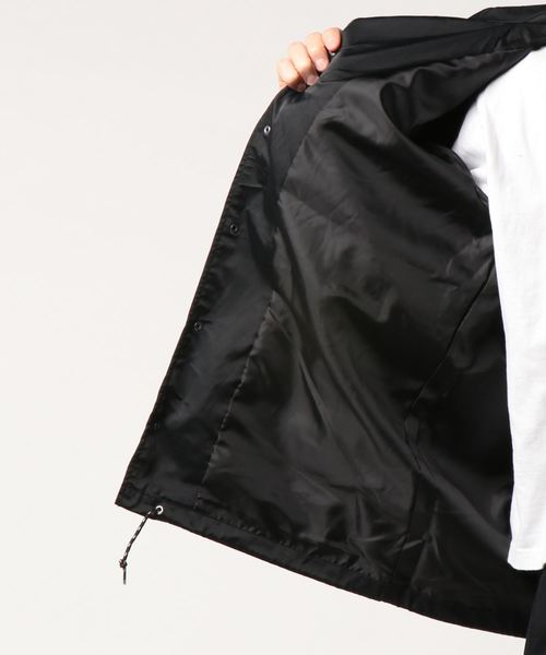 niko and...（ニコアンド）の「綿ナイロンツイルコーチジャケット（その他アウター・メンズ・ブラック/パープル/ピンク/グリーン・MEDIUM/LARGE）」の7枚目の写真