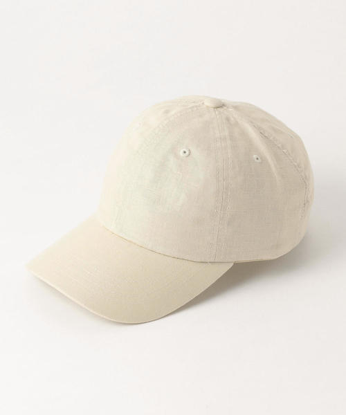 BEAUTY&YOUTH UNITED ARROWS（ビューティーアンドユースユナイテッドアローズ）の「BY コットンリネンキャップ（キャップ・レディース・ワインレッド/ナチュラル/ブラック/グレー・FREE）」の4枚目の写真