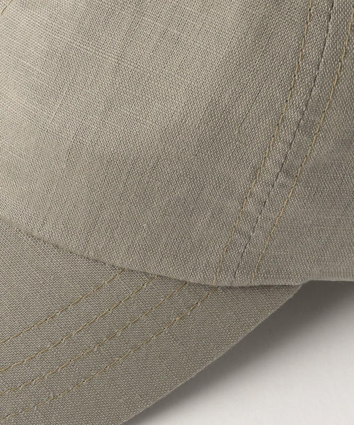 BEAUTY&YOUTH UNITED ARROWS（ビューティーアンドユースユナイテッドアローズ）の「BY コットンリネンキャップ（キャップ・レディース・ワインレッド/ナチュラル/ブラック/グレー・FREE）」の5枚目の写真