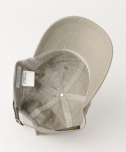 BEAUTY&YOUTH UNITED ARROWS（ビューティーアンドユースユナイテッドアローズ）の「BY コットンリネンキャップ（キャップ・レディース・ワインレッド/ナチュラル/ブラック/グレー・FREE）」の6枚目の写真