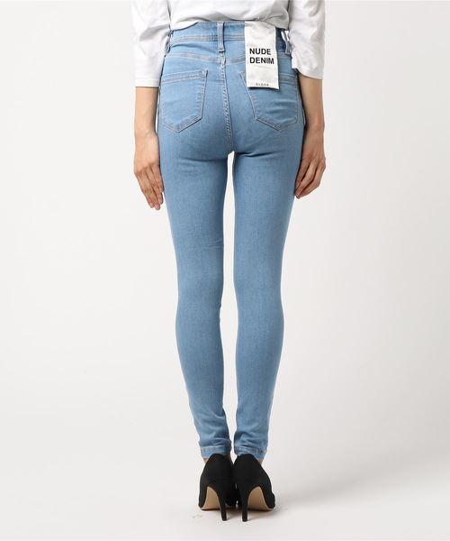 EMODA(エモダ)の「【ELDER】NUDE J/W DENIM(デニムパンツ・レディース・ライトブルー/ブラック/インディゴブルー・SMALL/MEDIUM/X-SMALL)」の5枚目の写真