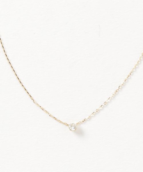 agete（アガット）の「K18ダイヤモンドネックレス（ネックレス・レディース・ゴールド系その他・FREE）」の8枚目の写真