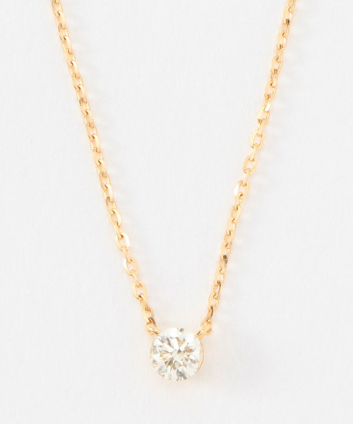 agete（アガット）の「K18ダイヤモンドネックレス（ネックレス・レディース・ゴールド系その他・FREE）」の10枚目の写真