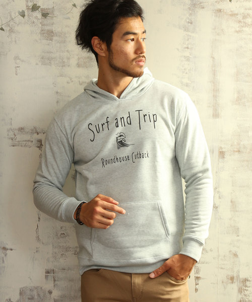 ARCADE（アーケード）の「裏フリース起毛ロゴプルパーカー（パーカー・メンズ・ブラック系その他2/ダークブルー/チャコールグレー/ホワイト系その他/グレー系その他2/ワイン/グレー系その他4/カーキ/グレー系その他/ブラック系その他4/ホワイト/ネイビー/ブラック系その他/グレー系その他3/ブラック系その他3・L/LL/M）」の3枚目の写真