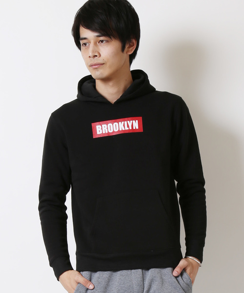 ARCADE（アーケード）の「裏フリース起毛ロゴプルパーカー（パーカー・メンズ・ブラック系その他2/ダークブルー/チャコールグレー/ホワイト系その他/グレー系その他2/ワイン/グレー系その他4/カーキ/グレー系その他/ブラック系その他4/ホワイト/ネイビー/ブラック系その他/グレー系その他3/ブラック系その他3・L/LL/M）」の4枚目の写真