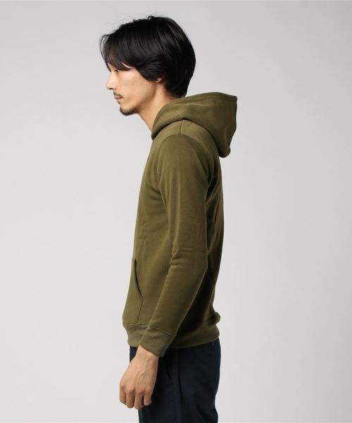 ARCADE（アーケード）の「裏フリース起毛ロゴプルパーカー（パーカー・メンズ・ブラック系その他2/ダークブルー/チャコールグレー/ホワイト系その他/グレー系その他2/ワイン/グレー系その他4/カーキ/グレー系その他/ブラック系その他4/ホワイト/ネイビー/ブラック系その他/グレー系その他3/ブラック系その他3・L/LL/M）」の16枚目の写真