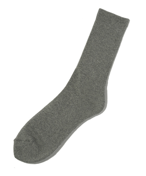 SPINNS（スピンズ）の「【カラバリ豊富】無地カラーソックス/クルー丈/メンズソックス/コーデの差し色にもおすすめ！（ソックス/靴下・メンズ・ホワイト/ブラック/レッド/オレンジ/ワイン/イエロー/パープル/ライム/モスグリーン/ミント/ピンク/ベージュ/サックスブルー/杢グレー/ダークグリーン/ブラウン/ライトピンク/ダークグレー/ライトパープル/エメラルド/ダークブルー/グリーン/ブルー/レモンイエロー/キナリ・25-27/ONESIZE）」の6枚目の写真