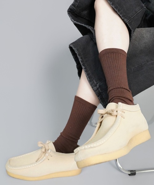 SPINNS（スピンズ）の「【カラバリ豊富】無地カラーソックス/クルー丈/メンズソックス/コーデの差し色にもおすすめ！（ソックス/靴下・メンズ・ホワイト/ブラック/レッド/オレンジ/ワイン/イエロー/パープル/ライム/モスグリーン/ミント/ピンク/ベージュ/サックスブルー/杢グレー/ダークグリーン/ブラウン/ライトピンク/ダークグレー/ライトパープル/エメラルド/ダークブルー/グリーン/ブルー/レモンイエロー/キナリ・25-27/ONESIZE）」の7枚目の写真