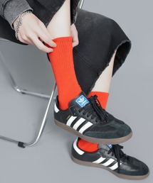 【カラバリ豊富】無地カラーソックス/クルー丈/メンズソックス/コーデの差し色にもおすすめ！