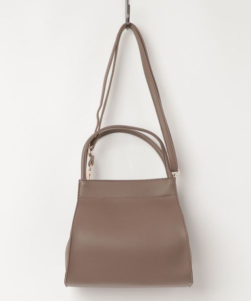 AMERICAN HOLIC（アメリカンホリック）の「2WAYミニトート（ハンドバッグ・レディース・ブラック/ベージュ/ライトブラウン・FREE）」の3枚目の写真