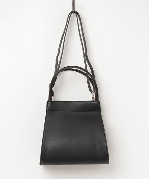 AMERICAN HOLIC（アメリカンホリック）の「2WAYミニトート（ハンドバッグ・レディース・ブラック/ベージュ/ライトブラウン・FREE）」の2枚目の写真