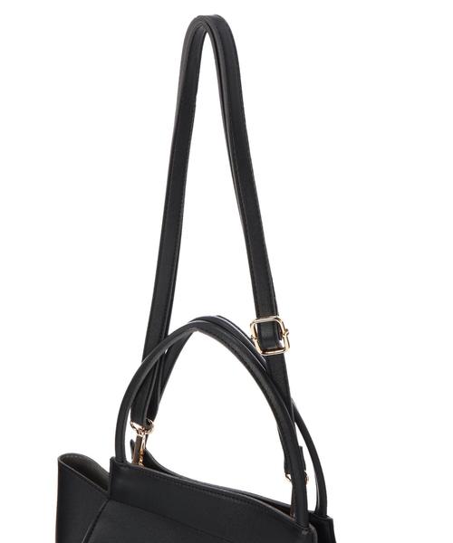 AMERICAN HOLIC（アメリカンホリック）の「2WAYミニトート（ハンドバッグ・レディース・ブラック/ベージュ/ライトブラウン・FREE）」の7枚目の写真