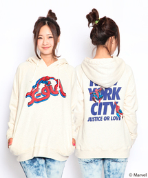 X-girl | SWEAT BIG HOODIE SPIDER-MAN(パーカー)