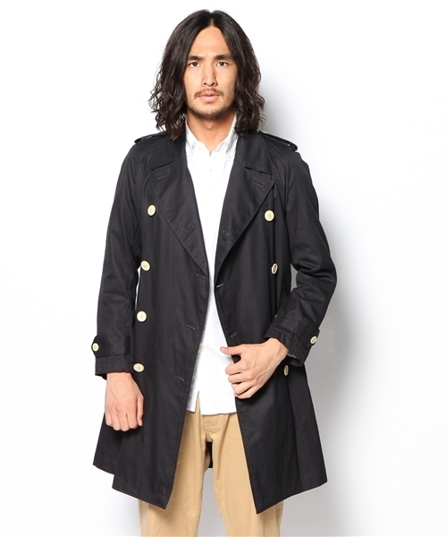 SHIPS（シップス）の「SD: TOKITO ギャバジン トレンチコート SP（トレンチコート・メンズ・カーキ/ネイビー・SMALL/MEDIUM/LARGE）」の6枚目の写真