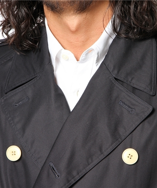 SHIPS（シップス）の「SD: TOKITO ギャバジン トレンチコート SP（トレンチコート・メンズ・カーキ/ネイビー・SMALL/MEDIUM/LARGE）」の7枚目の写真