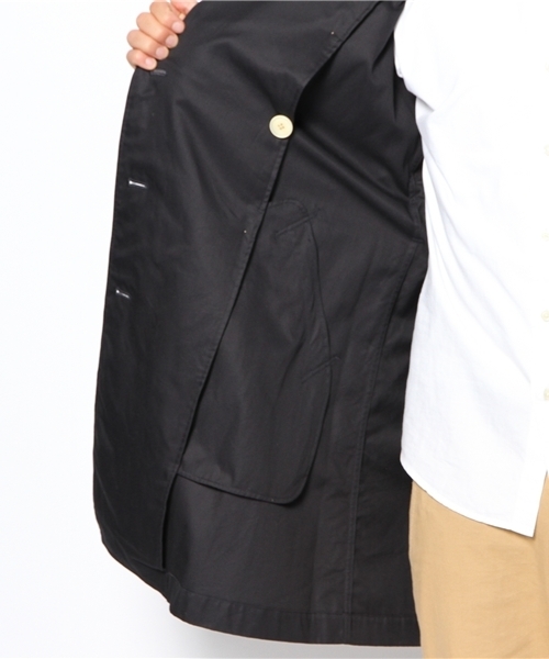 SHIPS（シップス）の「SD: TOKITO ギャバジン トレンチコート SP（トレンチコート・メンズ・カーキ/ネイビー・SMALL/MEDIUM/LARGE）」の10枚目の写真