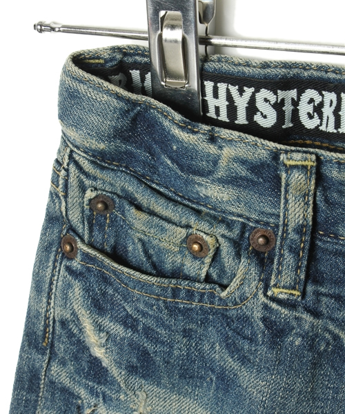 HYSTERIC MINI（ヒステリックミニ）の「Snake Racing Circuit デニム(ストレート)（デニムパンツ・キッズ・インディゴブルー・110/120/100）」の7枚目の写真