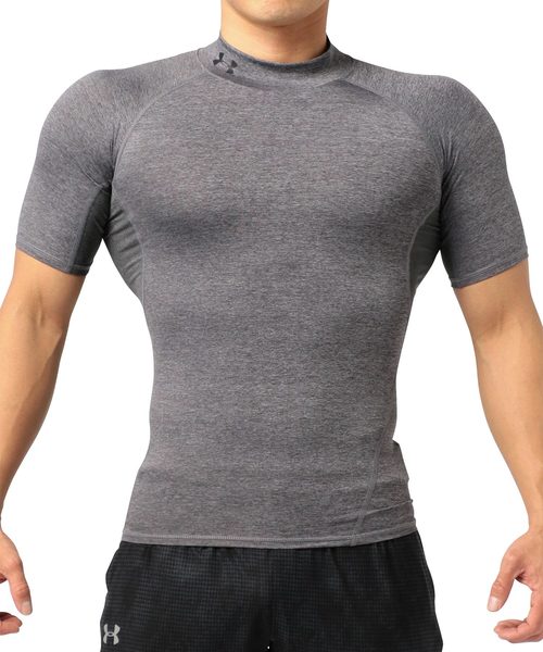 UNDER ARMOUR�i�A���_�[�A�[�}�[�j�́u�����Y�g���[�j���O�����x�[�X���C���[���b�N�l�b�N / �q�[�g�M�A�A�[�}�[�R���v���b�V����SS���b�N�i���̑��g�b�v�X�j�v�b�w�U�[�O���[