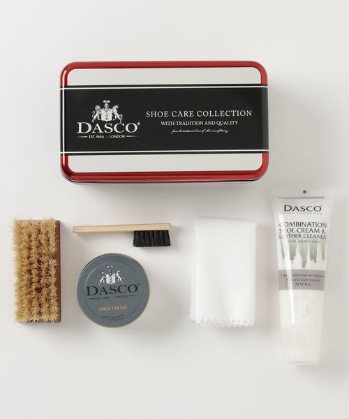 THE SUIT COMPANY（ザ・スーツカンパニー）の「【DASCO】シューケアセット（シューケア用品・メンズ・ホワイト/ブラック・FREE）」の2枚目の写真
