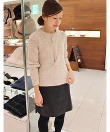 IENA | STARK 畦ニットプルオーバー(ニット/セーター)