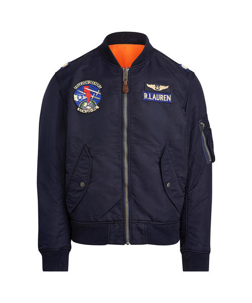 ポロ ラルフローレン リバーシブル　ボンバージャケット POLO RALPH LAUREN（ポロ ラルフ ローレン）の「リバーシブル