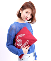 WEGO | WEGO/カレッジクラッチバッグ(クラッチバッグ)