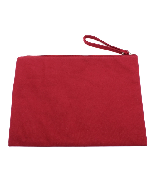 WEGO（ウィゴー）の「WEGO/カレッジクラッチバッグ（クラッチバッグ・レディース・ホワイト/サックスブルー/ワイン・FREE）」の6枚目の写真