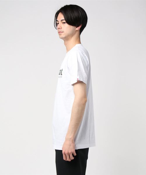 ELEMENT（エレメント）の「半袖Tシャツ ELEMENT LOGO AJ021-204（Tシャツ/カットソー・メンズ・ホワイト/ブラック・M/XL/L）」の3枚目の写真