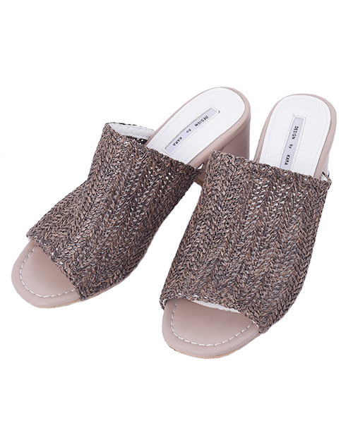 Luz Llena（ラズレナ）の「ナチュラルメッシュサンダル（サンダル・レディース・ブラック/ベージュ・SMALL/MEDIUM）」の5枚目の写真