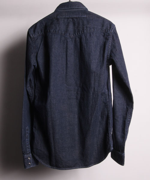FACTOTUM(ファクトタム)の「【オンライン限定セール対象品】FACTOTUM × MAGINE AMERICAN RAG CIE Limited edition ワンウォッシュデニムシャツ∴(シャツ/ブラウス・メンズ・インディゴブルー・48/46)」の12枚目の写真