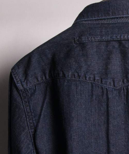 FACTOTUM(ファクトタム)の「【オンライン限定セール対象品】FACTOTUM × MAGINE AMERICAN RAG CIE Limited edition ワンウォッシュデニムシャツ∴(シャツ/ブラウス・メンズ・インディゴブルー・48/46)」の13枚目の写真