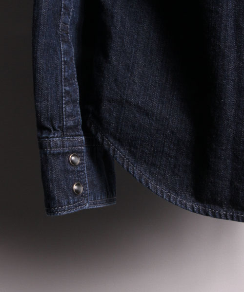 FACTOTUM(ファクトタム)の「【オンライン限定セール対象品】FACTOTUM × MAGINE AMERICAN RAG CIE Limited edition ワンウォッシュデニムシャツ∴(シャツ/ブラウス・メンズ・インディゴブルー・48/46)」の16枚目の写真