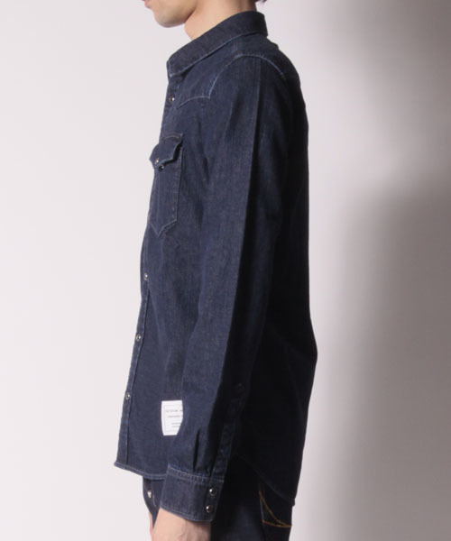 FACTOTUM(ファクトタム)の「【オンライン限定セール対象品】FACTOTUM × MAGINE AMERICAN RAG CIE Limited edition ワンウォッシュデニムシャツ∴(シャツ/ブラウス・メンズ・インディゴブルー・48/46)」の8枚目の写真