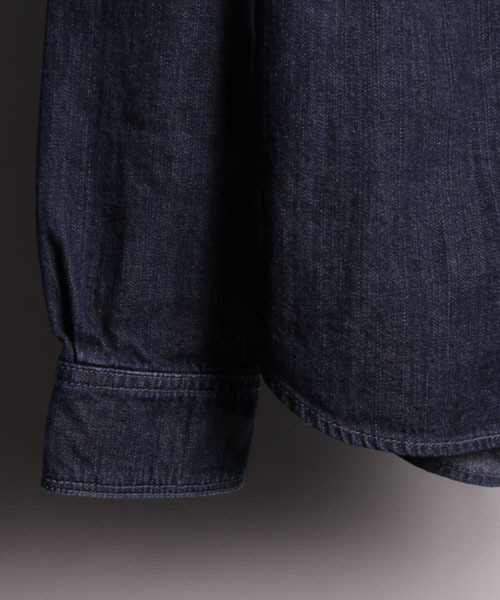 FACTOTUM(ファクトタム)の「【オンライン限定セール対象品】FACTOTUM × MAGINE AMERICAN RAG CIE Limited edition ワンウォッシュデニムシャツ∴(シャツ/ブラウス・メンズ・インディゴブルー・48/46)」の21枚目の写真