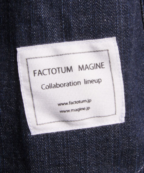 FACTOTUM(ファクトタム)の「【オンライン限定セール対象品】FACTOTUM × MAGINE AMERICAN RAG CIE Limited edition ワンウォッシュデニムシャツ∴(シャツ/ブラウス・メンズ・インディゴブルー・48/46)」の22枚目の写真