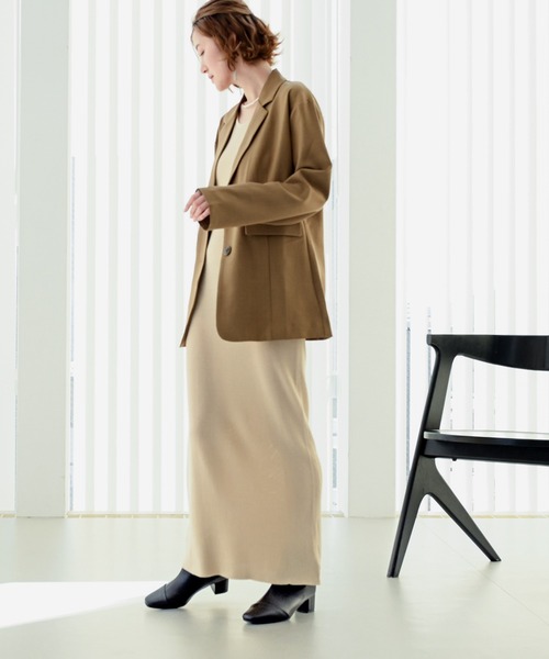 AmiAmi（アミアミ）の「【2025AW再販！】スクエアトゥバックファスナーショートブーツ（ブーツ・レディース・ブラック系その他/ブラック/ブラウン/グレー/キャメル/ベージュ・L/LL/M/S）」の10枚目の写真