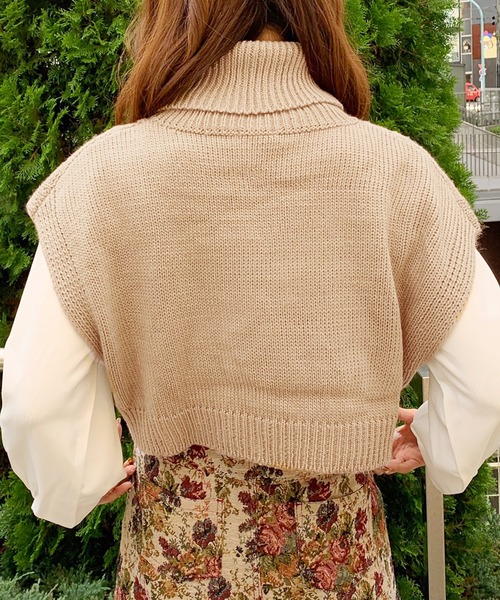 apres jour(アプレジュール)の「タートルベスト×ブラウスセット【ZOZOTOWN限定アイテム】(ニット/セーター・レディース・ベージュ/モカ/ライトベージュ・フリー)」の13枚目の写真