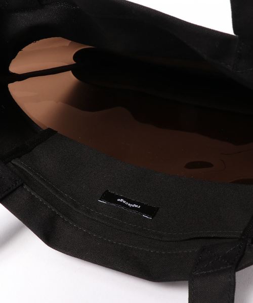 rapiecage(ラピエサージュ)の「キャンバスPVCコンビトートBAG(トートバッグ・レディース・ブラック/パープル/キナリ・FREE)」の6枚目の写真