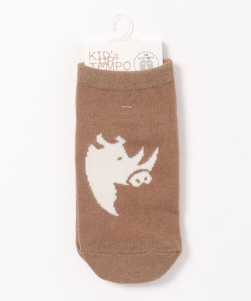 SESTO(セスト)の「gu20ss/KID'S スニーカー丈ソックス(ソックス/靴下・キッズ・ライトグレー/ブラウン/グレー/イエロー/ブルー/グリーン・16-18cm/19-21cm)」の7枚目の写真