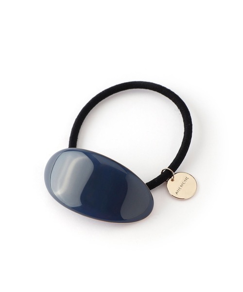 ANEMONE（アネモネ）の「シックカラーの艶めきオーバルヘアゴム（ヘアゴム・レディース・ブラウン/グレー/ブラック/ブルー・FREE）」の11枚目の写真