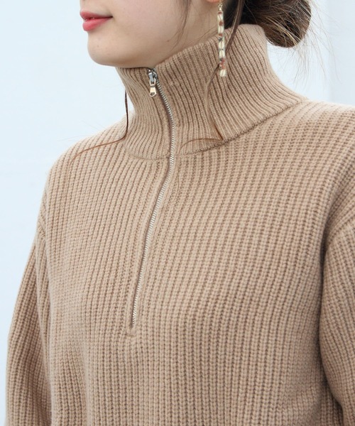 ORCIVAL（オーシバル）の「ORCIVAL / オーシバル ハーフジップセーター