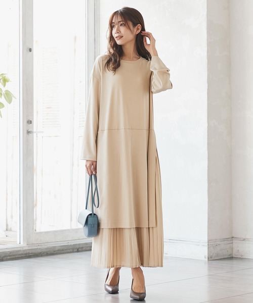 プリーツ切り替えワンピース ワンピース Kobe Lettuce コウベレタス のファッション通販 Zozotown