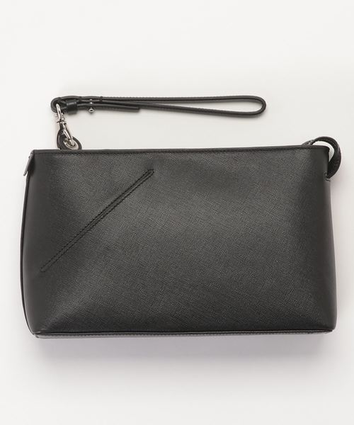 P.I.D（ピーアイディー）の「ピーアイディー【PID】四角型レザークラッチバッグ（クラッチバッグ・メンズ・チョコ/ブラック/ネイビー・フリー）」の2枚目の写真