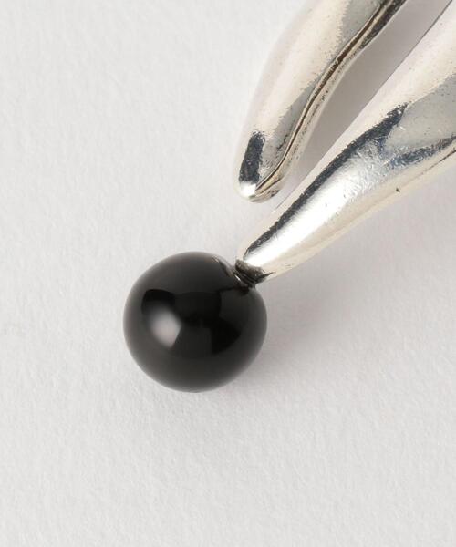 BEAUTY&YOUTH UNITED ARROWS（ビューティーアンドユースユナイテッドアローズ）の「【別注】＜VELATTI＞ブラッククリスタルピアス ◆（ピアス（両耳用）・レディース・シルバー・FREE）」の3枚目の写真