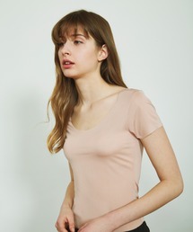 GUNZE（グンゼ）の「【ADVANCE LABEL】レディース　バレリーナネック 2分袖インナー（インナーウェア/肌着）」