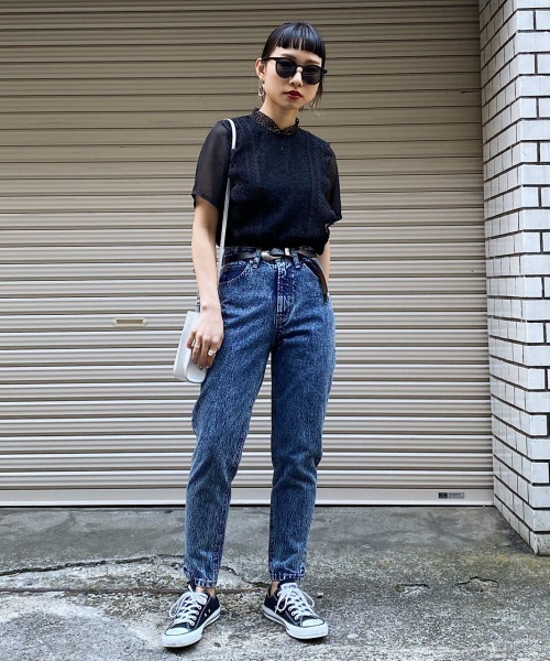 PAGEBOY（ページボーイ）の「レースハイネックSS（シャツ/ブラウス・レディース・ホワイト/ブラック/アイボリー・FREE）」の10枚目の写真