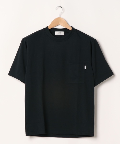 ADAM ET ROPE'(アダムエロペ)の「ポリコットポケットT(Tシャツ/カットソー・メンズ・ホワイト系その他2/ブラック/ネイビー・M/L)」の2枚目の写真