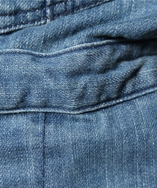 CIAOPANIC TYPY（チャオパニックティピー）の「デニムサロペットスカート（デニムスカート・レディース・ネイビー/ブルー・MEDIUM/SMALL）」の8枚目の写真