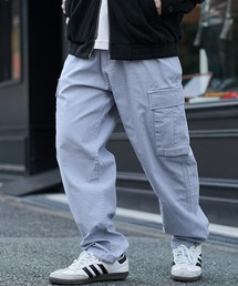 MinoriTY（マイノリティ）の「【MinoriTY】ワイドカーゴパンツ M-65  ミリタリーパンツ ワイドパンツ 裾ドローコード メンズ コットン素材（カーゴパンツ）」