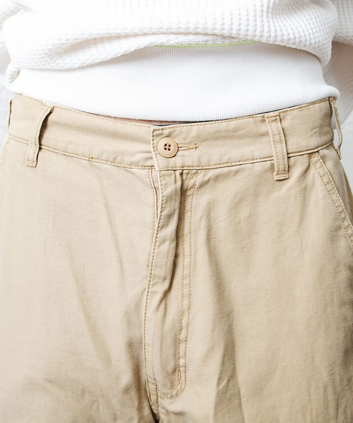 MinoriTY（マイノリティ）の「【MinoriTY】ワイドカーゴパンツ M-65  ミリタリーパンツ ワイドパンツ 裾ドローコード メンズ コットン素材（カーゴパンツ・メンズ・カーキ/ベージュ/ブラック/ホワイト/ブルー/オレンジ/グレー・M/L/XL/S）」の10枚目の写真